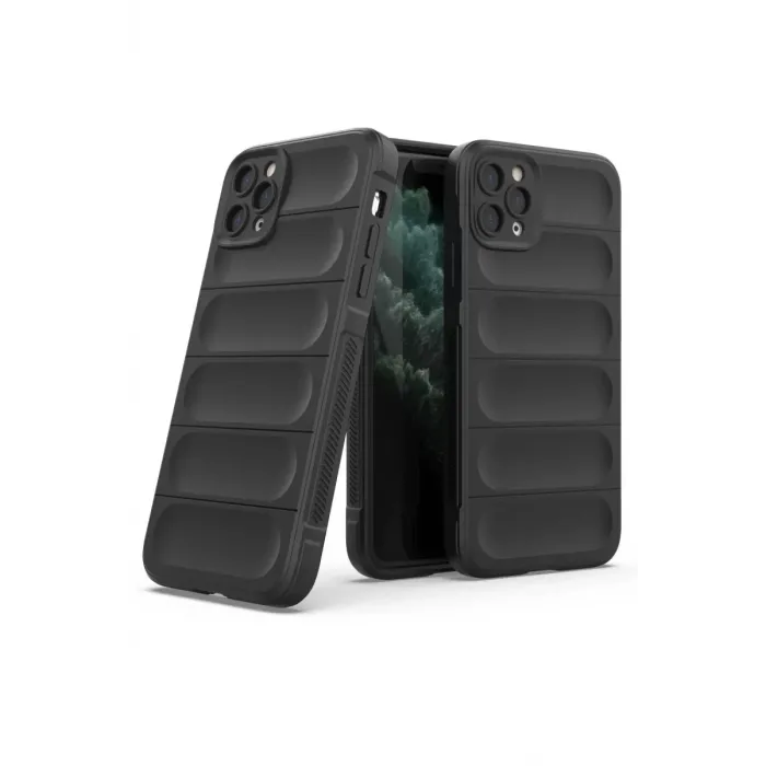 Newface iPhone 11 Pro Kılıf Optimum Silikon - Siyah