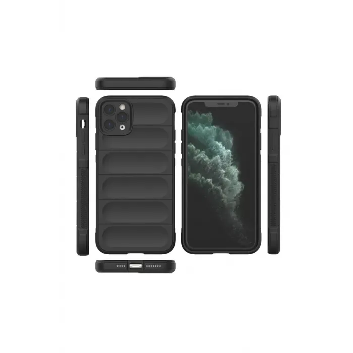 Newface iPhone 11 Pro Kılıf Optimum Silikon - Siyah