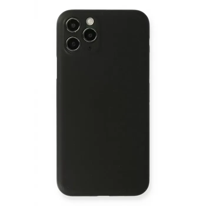 Newface iPhone 11 Pro Kılıf PP Ultra İnce Kapak - Siyah