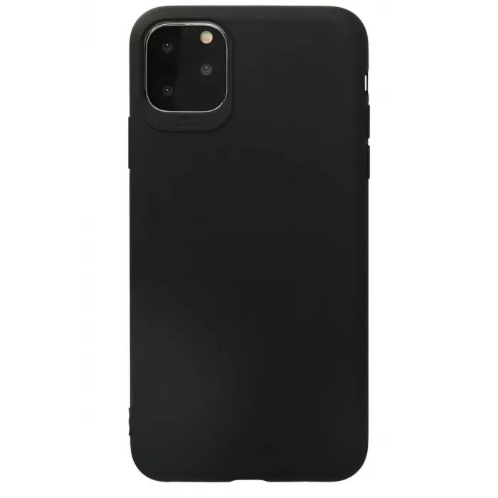 Newface iPhone 11 Pro Max Kılıf First Silikon - Siyah