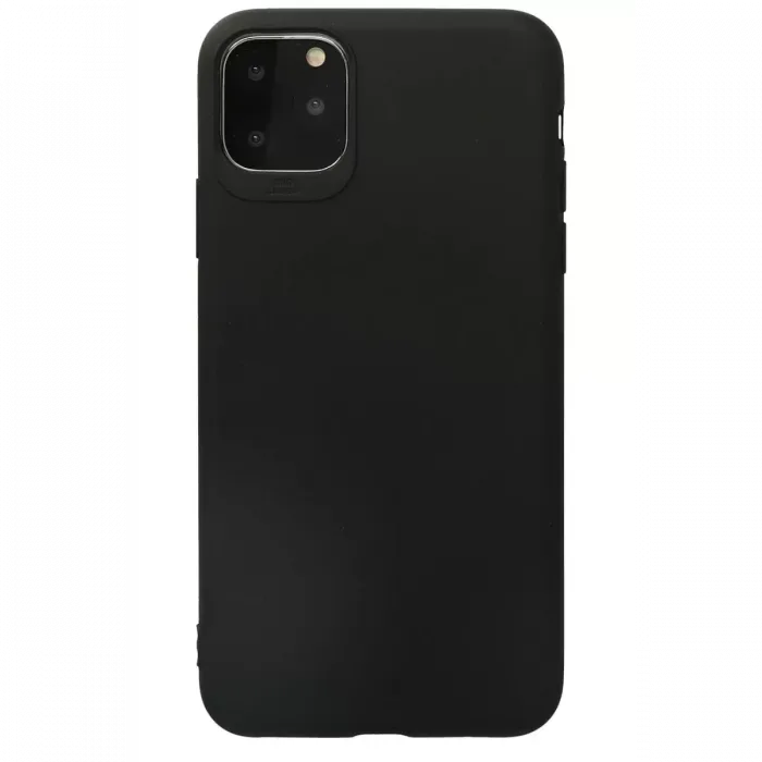 Newface iPhone 11 Pro Max Kılıf First Silikon - Siyah