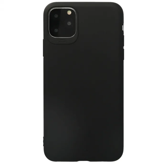 Newface iPhone 11 Pro Max Kılıf First Silikon - Siyah