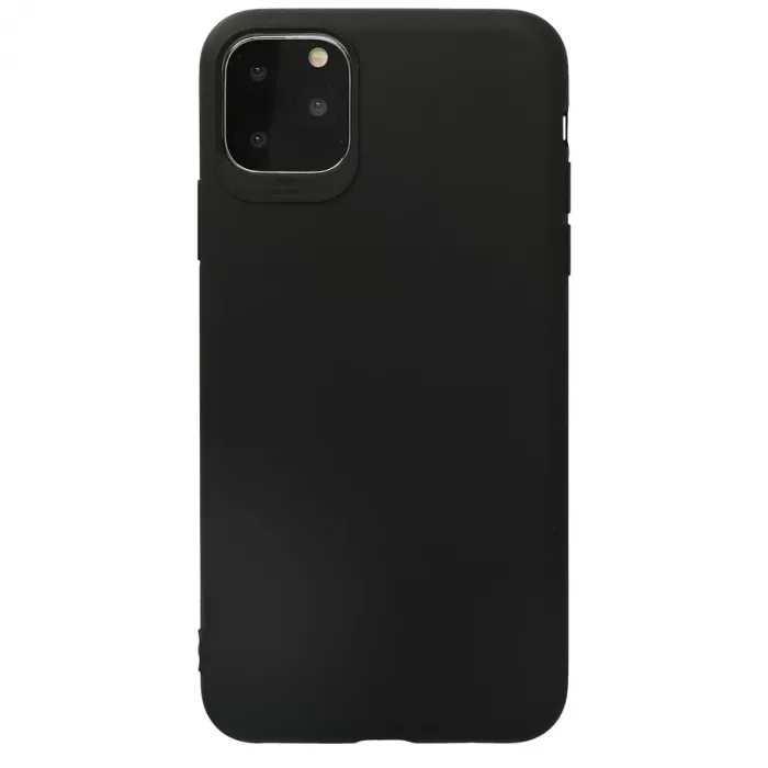 Newface iPhone 11 Pro Max Kılıf First Silikon - Siyah