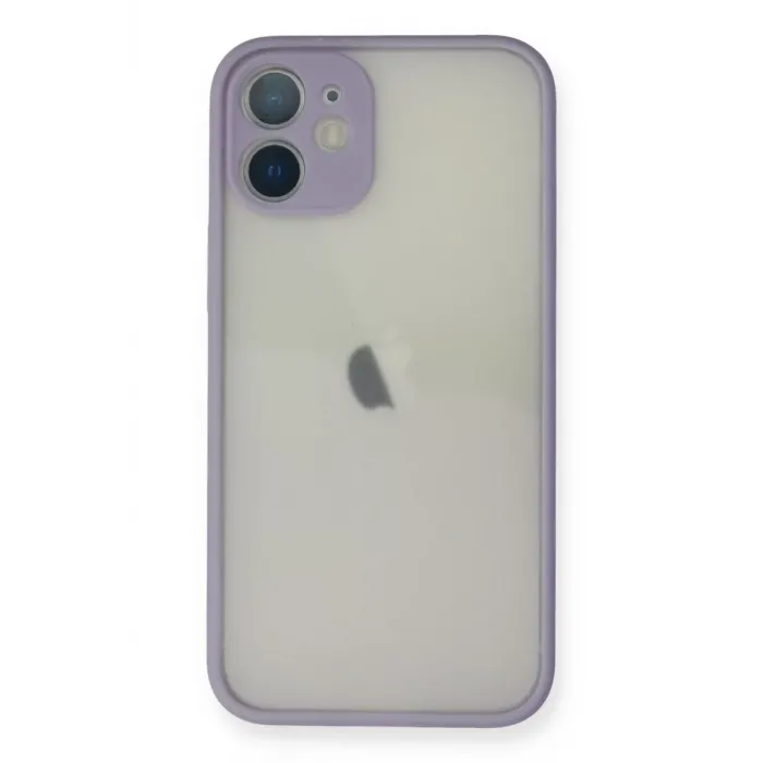 Newface iPhone 11 Pro Max Kılıf Montreal Silikon Kapak - Mor