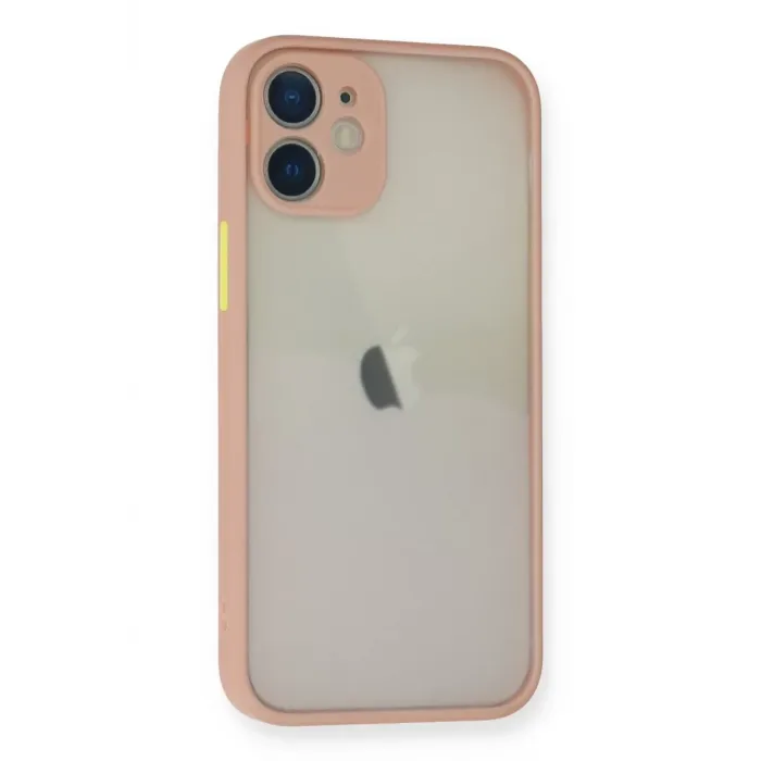 Newface iPhone 11 Pro Max Kılıf Montreal Silikon Kapak - Pembe