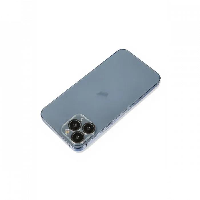 Newface iPhone 11 Pro Max Shine Kamera Lens Koruma Cam - Siyah