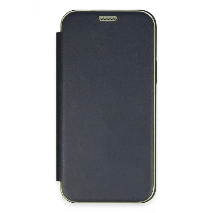 Newface iPhone 12 Kılıf Dolpin Kapaklı - Lacivert