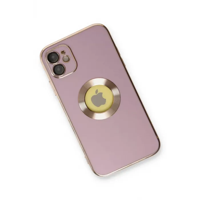 Newface iPhone 12 Kılıf Store Silikon - Mor