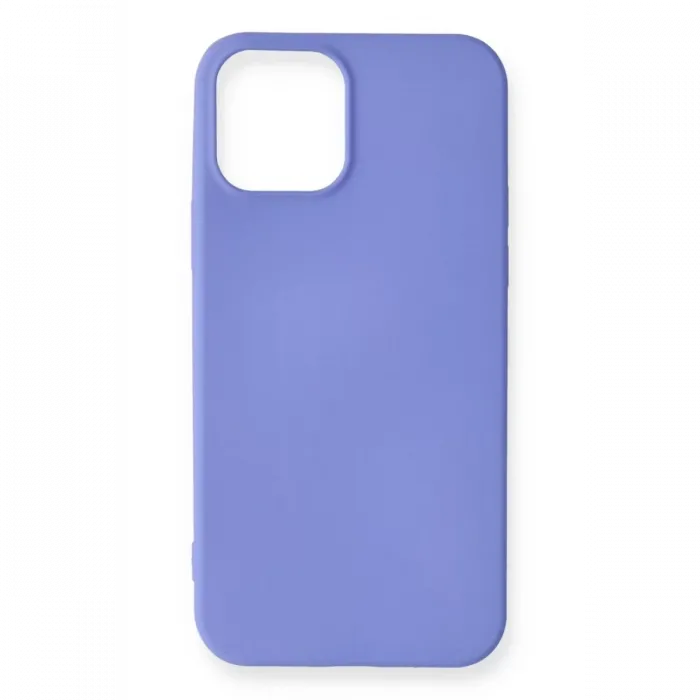 Newface iPhone 12 Mini Kılıf First Silikon - Mor