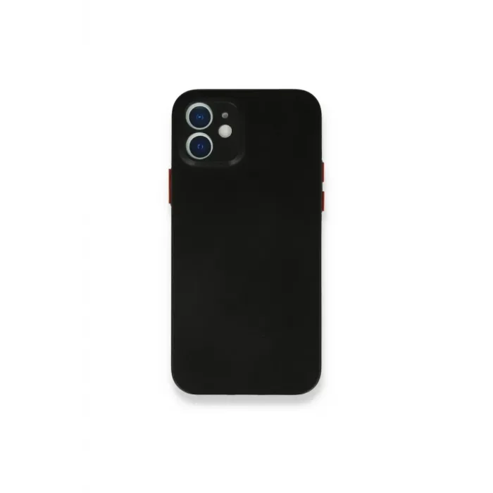 Newface iPhone 12 Mini Kılıf PP Ultra İnce Kapak - Siyah