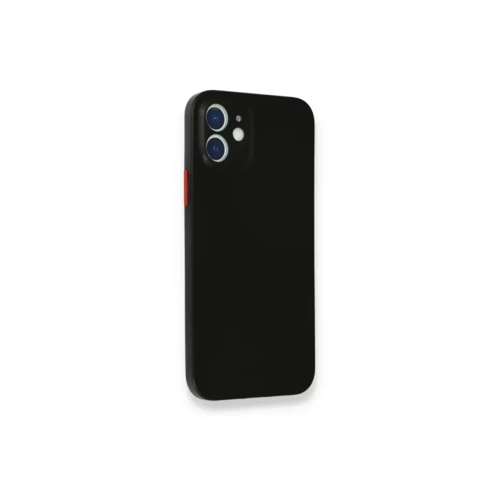 Newface iPhone 12 Mini Kılıf PP Ultra İnce Kapak - Siyah