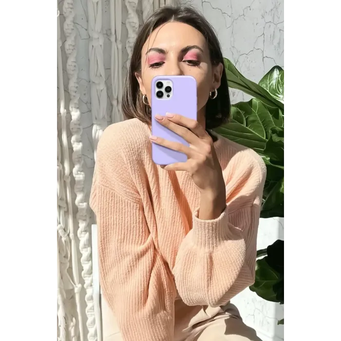 Newface iPhone 12 Pro Kılıf First Silikon - Siyah