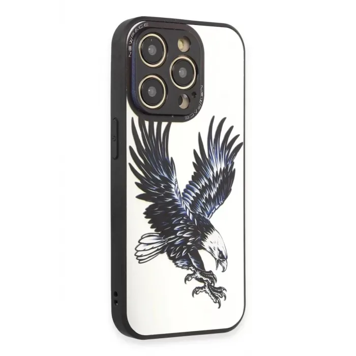Newface iPhone 12 Pro Kılıf Mirror Desenli Kapak - Mirror - 1