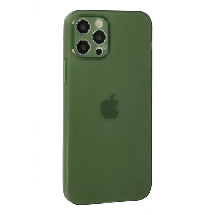 Newface Apple iPhone 12 Pro Kılıf Puma Silikon - Yeşil
