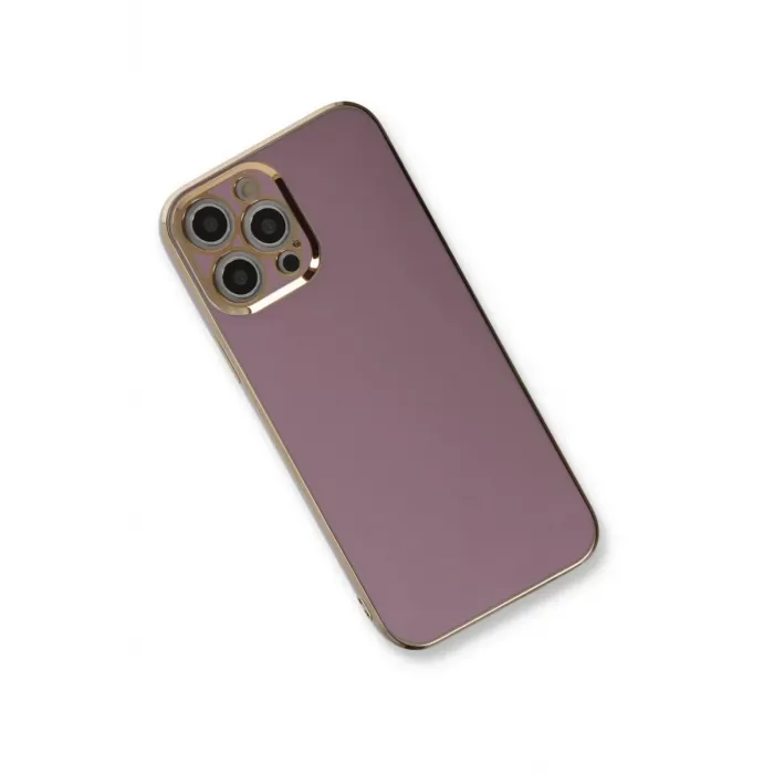 Newface iPhone 12 Pro Kılıf Volet Silikon - Mor