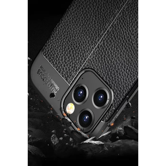 Newface iPhone 12 Pro Max Kılıf Auto Focus Kapak - Kırmızı