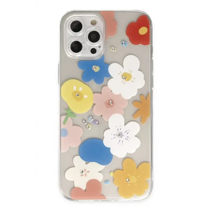 Newface iPhone 12 Pro Max Kılıf Lucky Silikon - Lucky 8