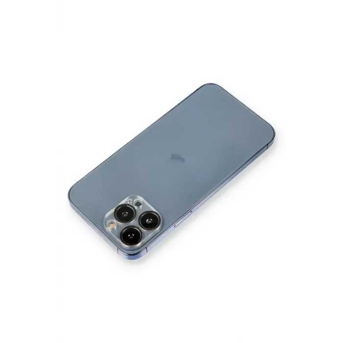 Newface iPhone 12 Pro Max Shine Kamera Lens Koruma Cam - Siyah