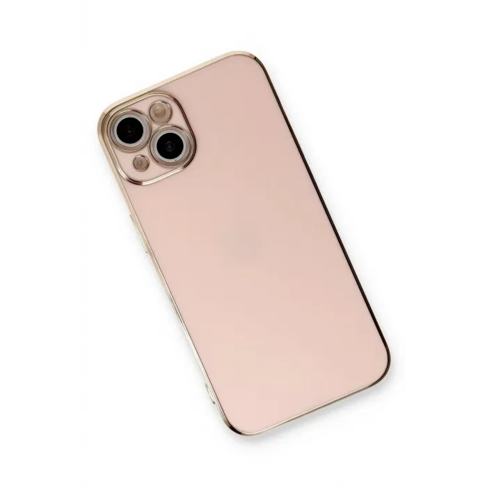 Newface iPhone 13 Kılıf Volet Silikon - Pembe