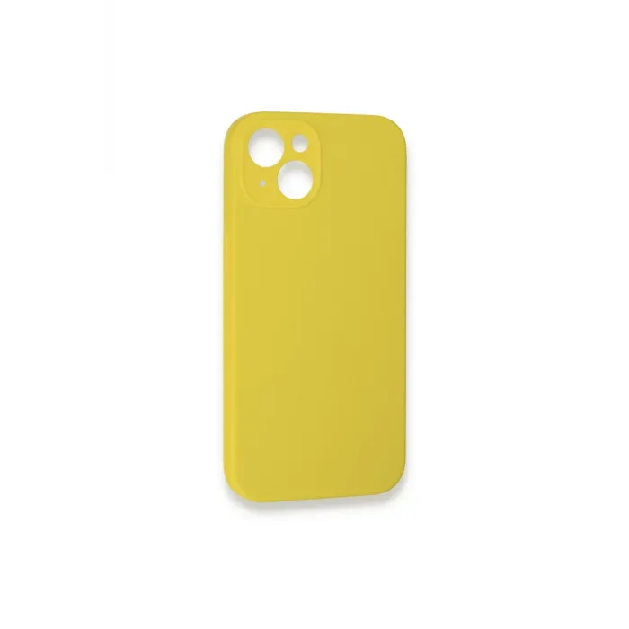 Newface iPhone 13 Mini Kılıf Lansman Legant Silikon - Sarı
