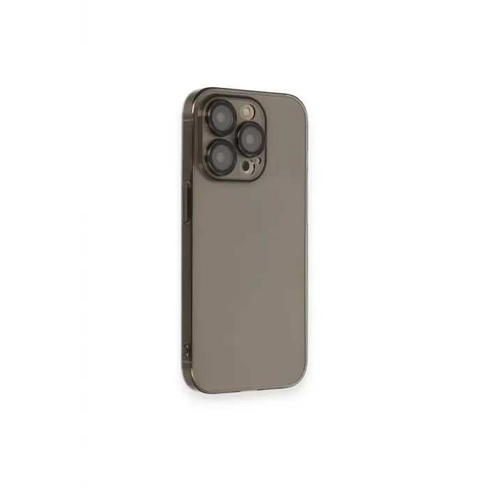 Newface Apple iPhone 13 Pro Kılıf Armada Lensli Kapak - Siyah