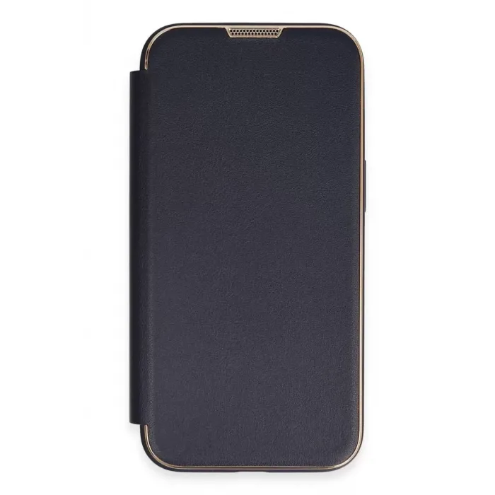 Newface Apple iPhone 13 Pro Kılıf Dolpin Kapaklı - Lacivert