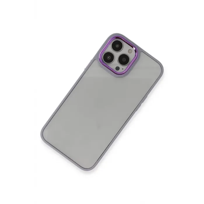 Newface iPhone 13 Pro Kılıf Dora Kapak - Lila