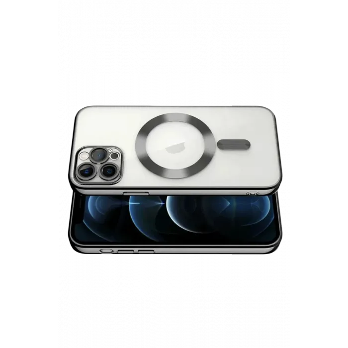 Newface iPhone 13 Pro Kılıf Kross Magneticsafe Kapak - Siyah