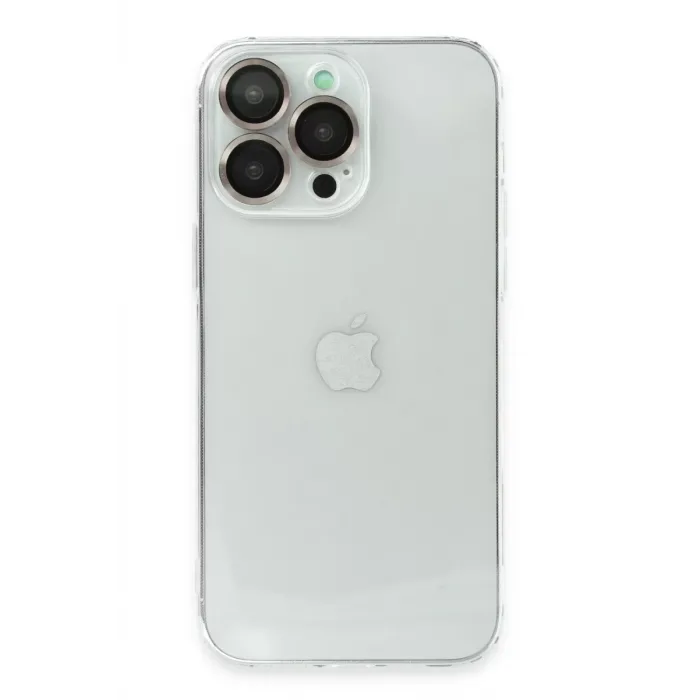Newface iPhone 13 Pro Kılıf Luko Lens Silikon -Yeşil