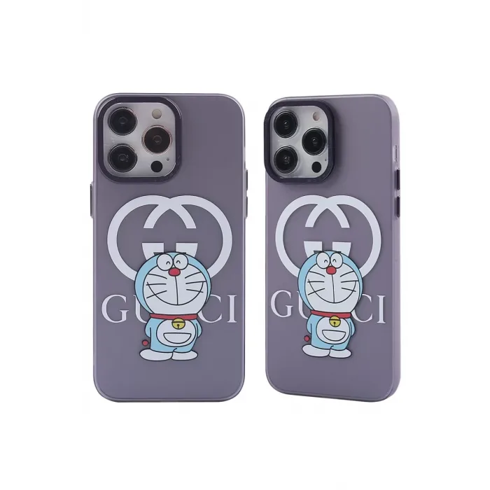 Newface iPhone 13 Pro Kılıf Prada Desenli Kapak - Prada Mor - 3