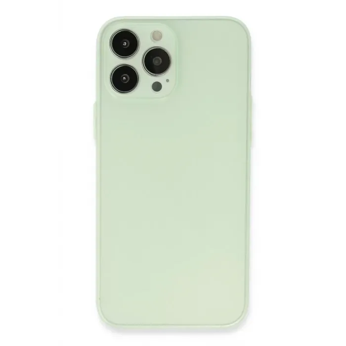 Newface Apple iPhone 13 Pro Kılıf Puma Silikon - Açık Yeşil
