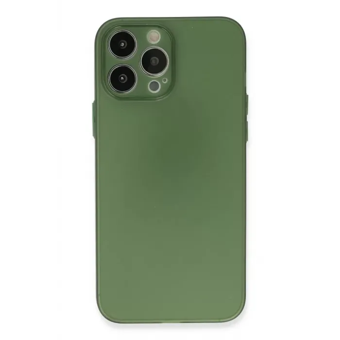 Newface Apple iPhone 13 Pro Kılıf Puma Silikon - Yeşil