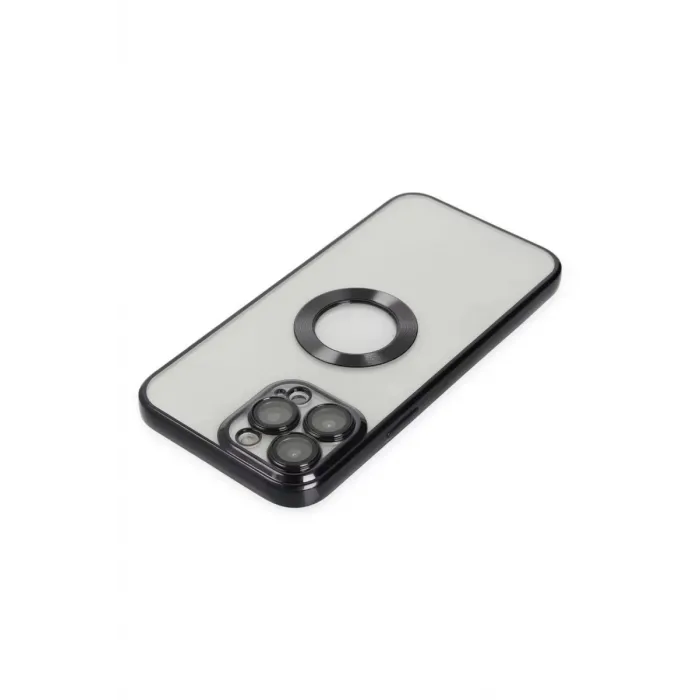 Newface iPhone 13 Pro Kılıf Slot Silikon - Siyah
