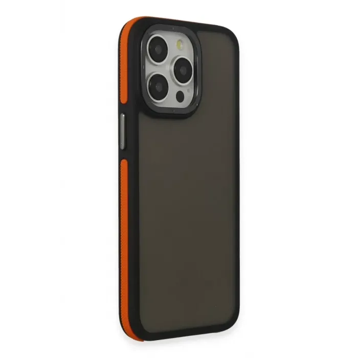 Newface iPhone 13 Pro Max Harvel Kapak - Turuncu