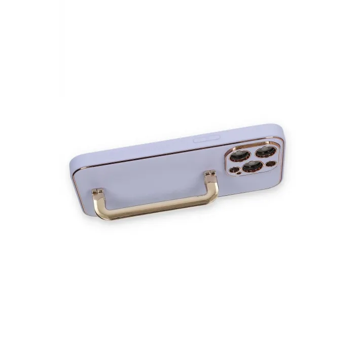 Newface iPhone 13 Pro Max Kılıf Coco Elit Kapak - Lila