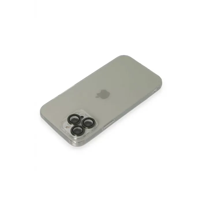 Newface iPhone 13 Pro Max Kılıf Luko Lens Silikon - Yeşil