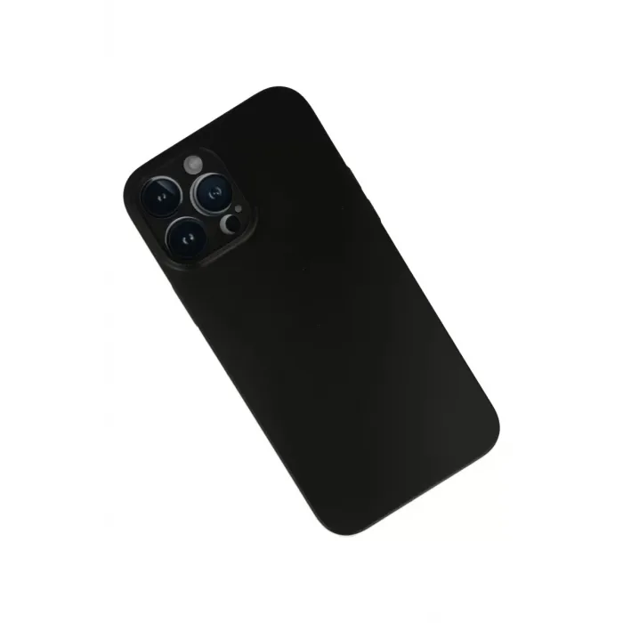 Newface iPhone 13 Pro Max Kılıf PP Ultra İnce Kapak - Siyah