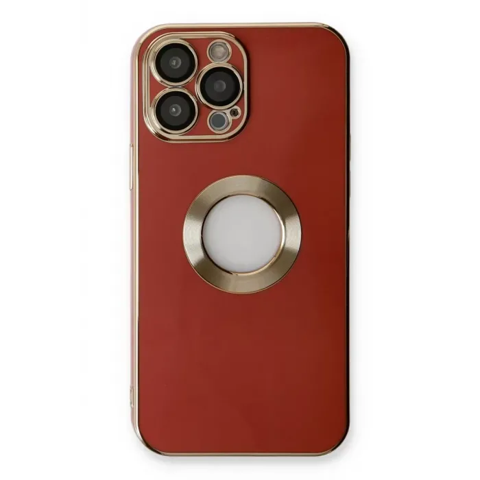 Newface iPhone 13 Pro Max Kılıf Store Silikon - Kırmızı