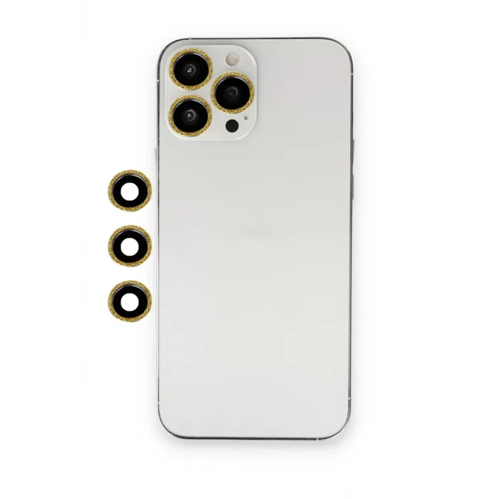 Newface iPhone 13 Pro Max Shine Kamera Lens - Gold