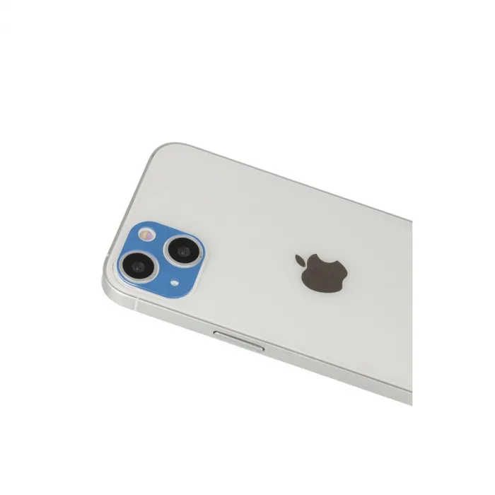 Newface iPhone 13 Rainbow Kamera Lens Koruma Cam - Mavi