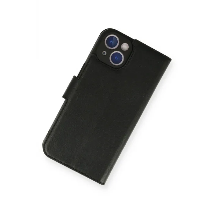 Newface iPhone 14 Kılıf Trend S Plus Kapaklı Kılıf - Siyah