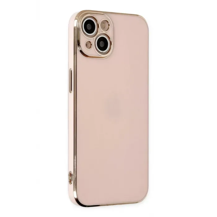 Newface iPhone 14 Kılıf Volet Silikon - Pembe