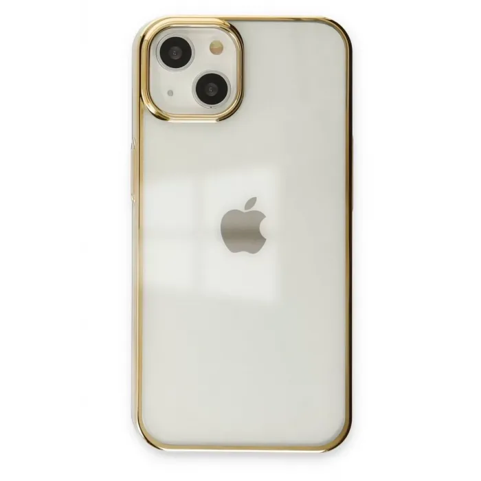 Newface iPhone 14 Plus Kılıf Element Silikon - Gold