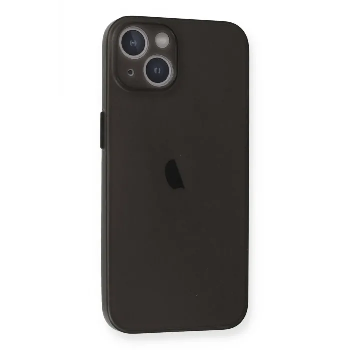 Newface iPhone 14 Plus Kılıf PP Ultra İnce Kapak - Gri