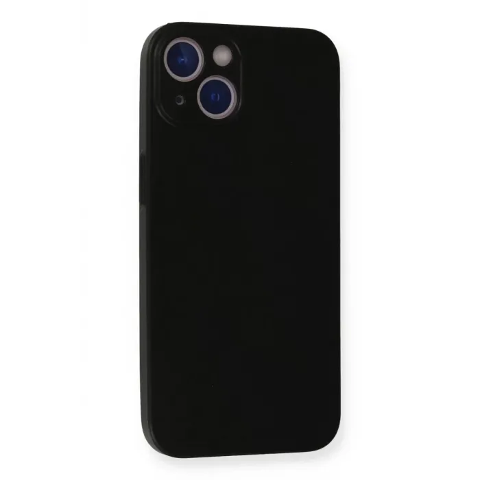 Newface iPhone 14 Plus Kılıf PP Ultra İnce Kapak - Siyah
