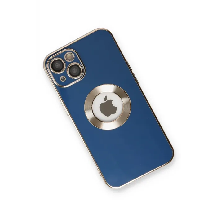 Newface iPhone 14 Plus Kılıf Store Silikon - Mavi