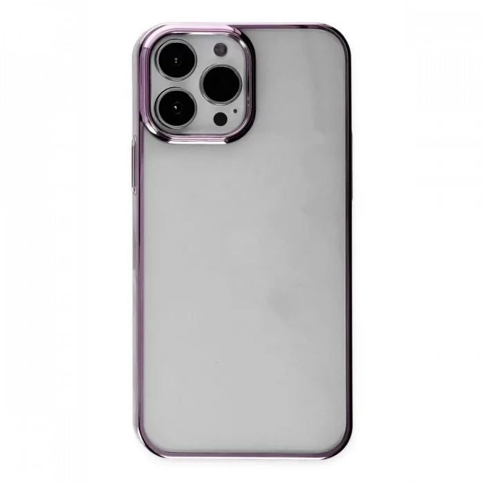 Newface iPhone 14 Pro Kılıf Element Silikon - Lila