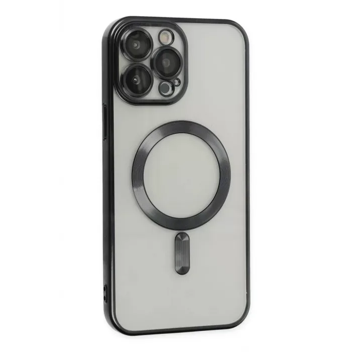 Newface iPhone 14 Pro Kılıf Kross Magneticsafe Kapak - Siyah