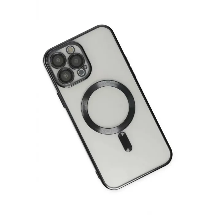Newface iPhone 14 Pro Kılıf Kross Magneticsafe Kapak - Siyah