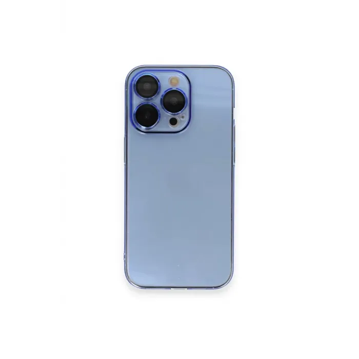 Newface iPhone 14 Pro Max Kılıf Armada Lensli Kapak - Sierra Blue